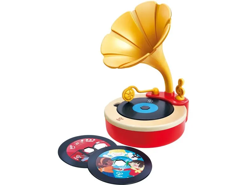 Hape Musikspielzeug Kinder-Grammophon Hape Musikspielzeug Kinder-Grammophon