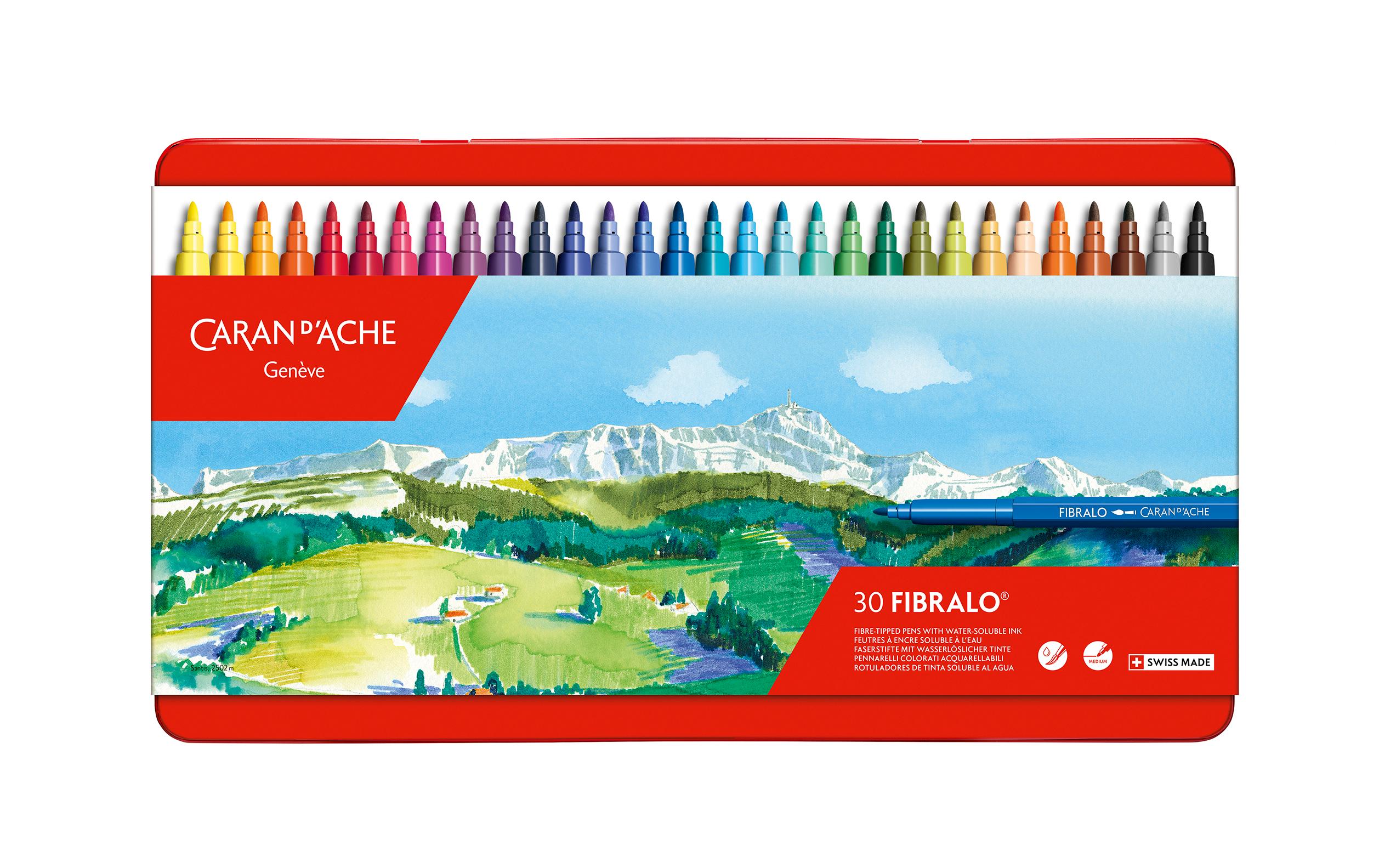 Caran d'Ache Filzstift Fibralo 30 Stück