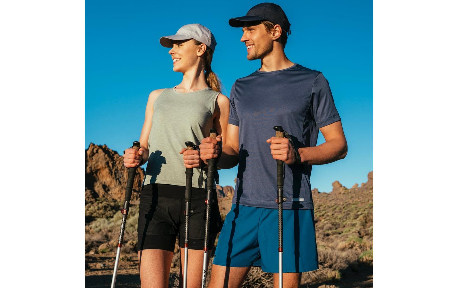 Atacama Teleskop Wanderstöcke, Flip Lock 110-135 cm