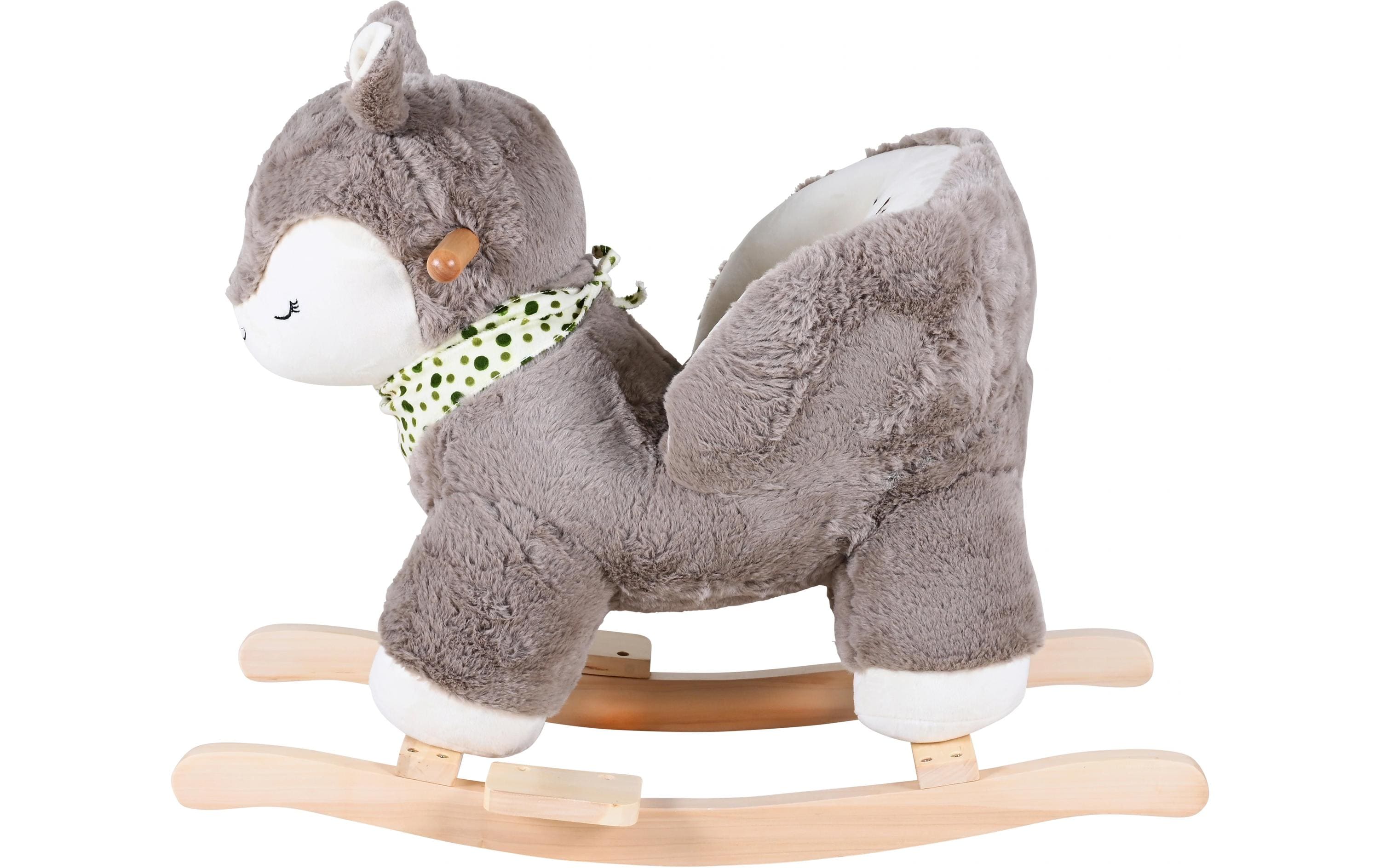 Knorrtoys Schaukeltier Reh Beige/Braun