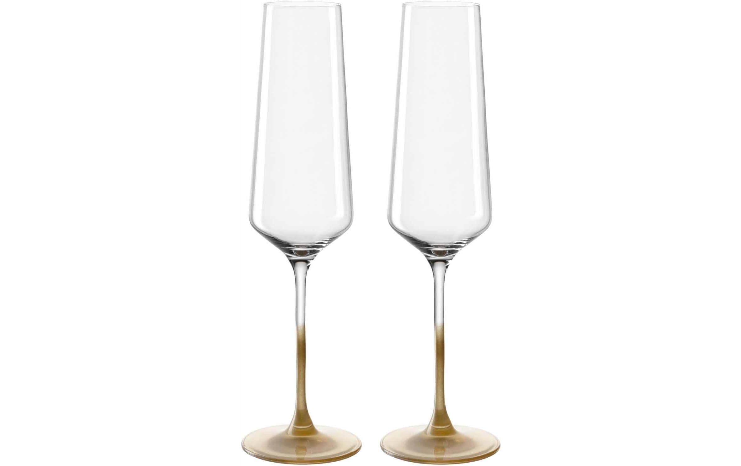 Leonardo Sektglas Puccini 2 Stück, 280 ml, Gold