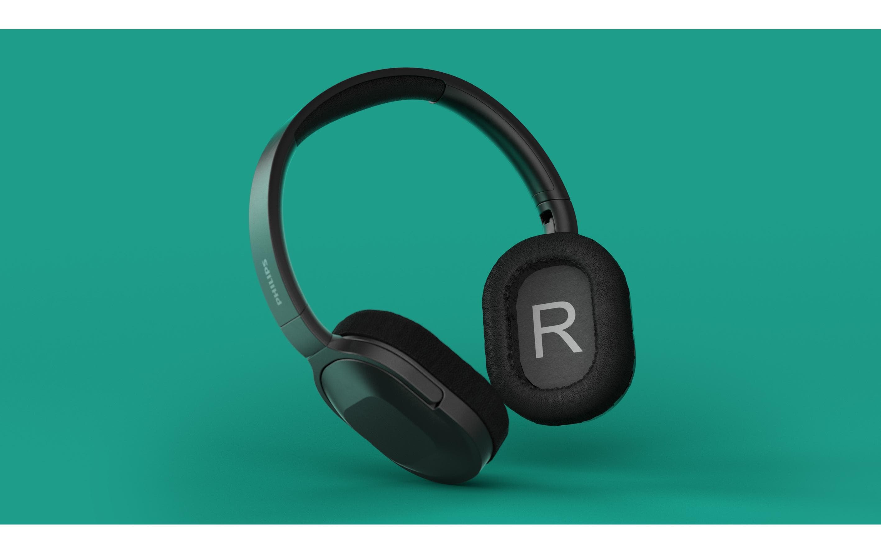 Philips Over-Ear-Kopfhörer TAH6506BK/00 Schwarz