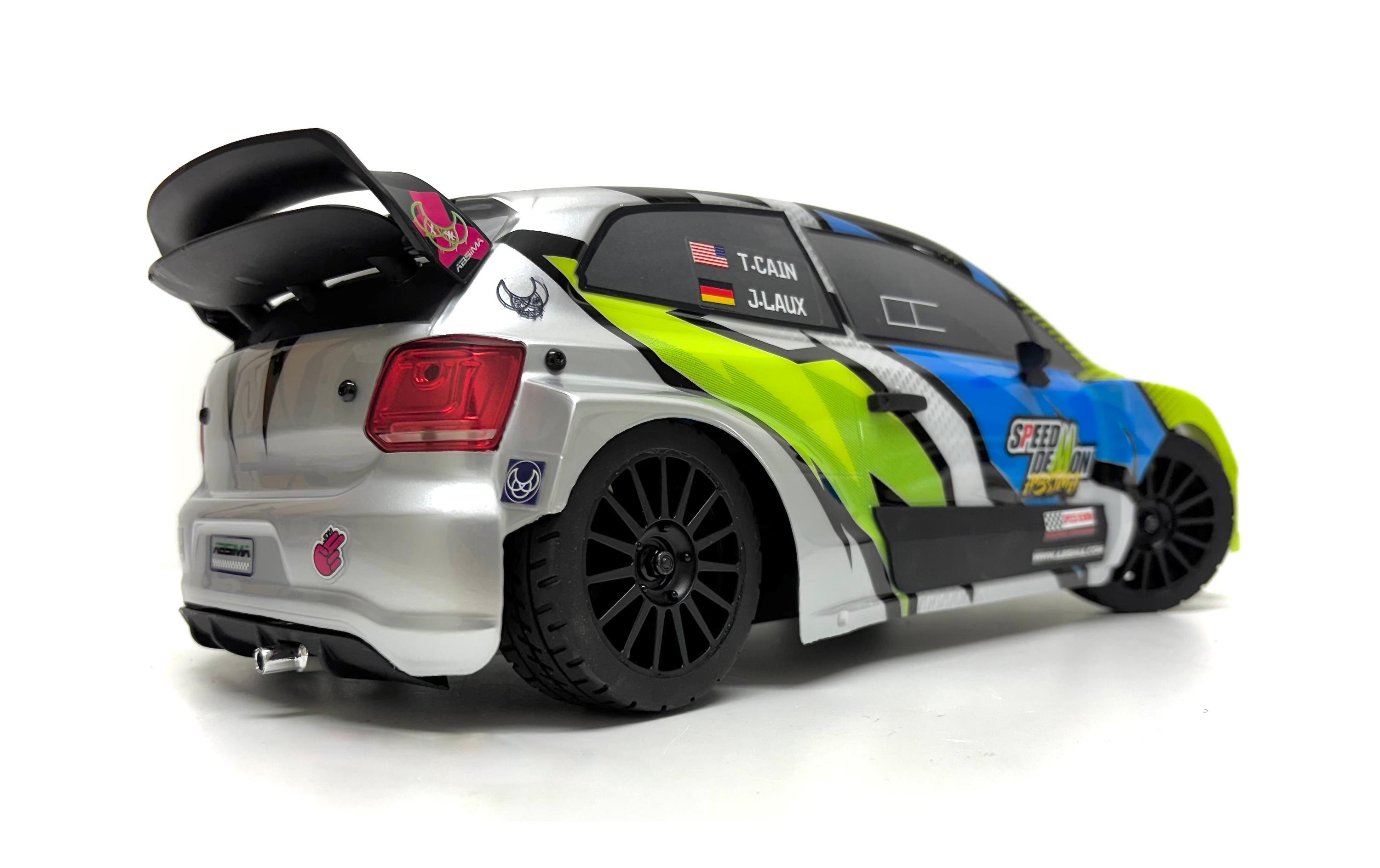 Absima Rally Car Speed Demon weiss, 4WD, RTR, 1:12