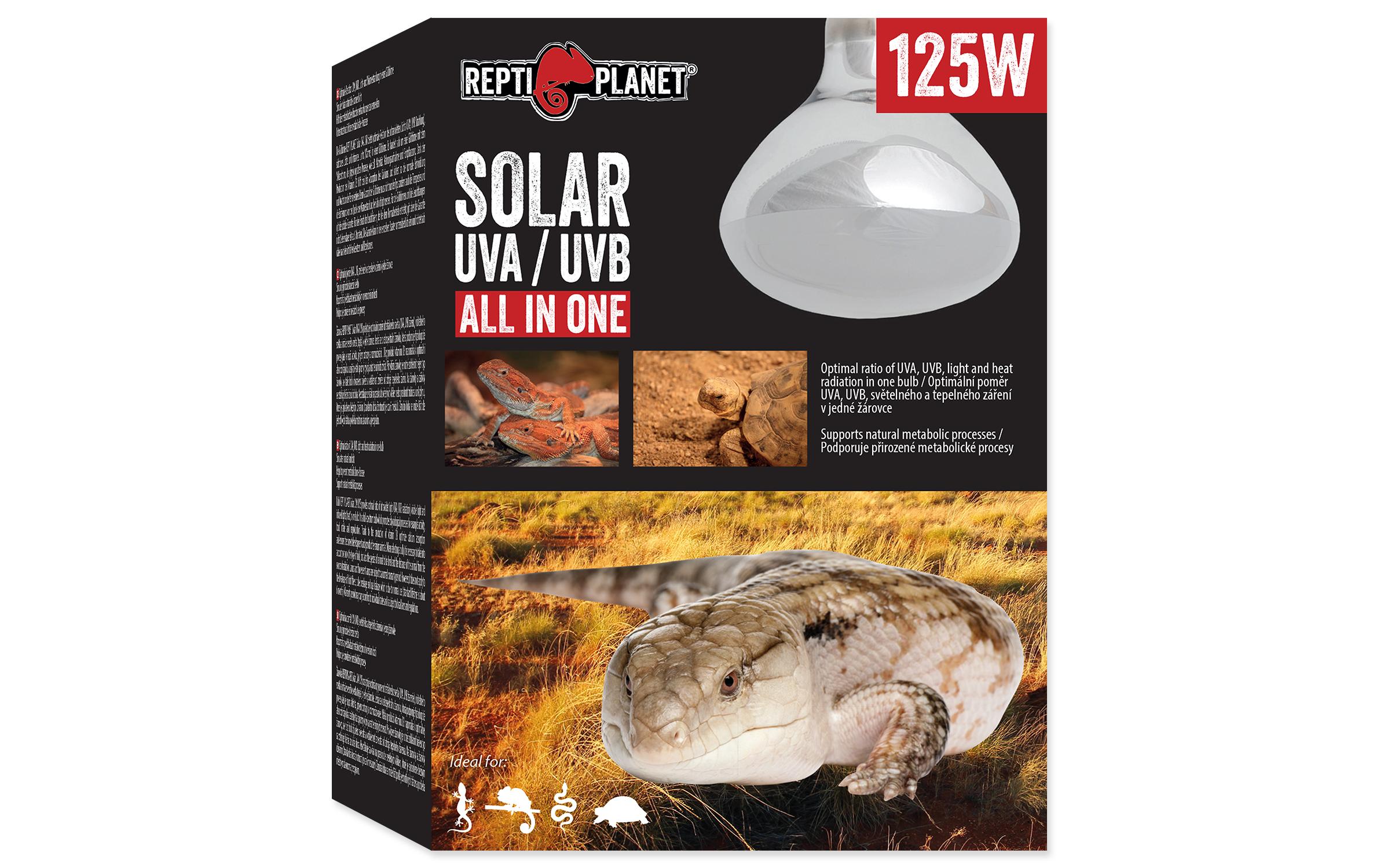 Repti Planet Terrarienlampe Solarlicht mit UVA & UVB 125 W Repti Planet Terrarienlampe Solarlicht mit UVA & UVB 125 W