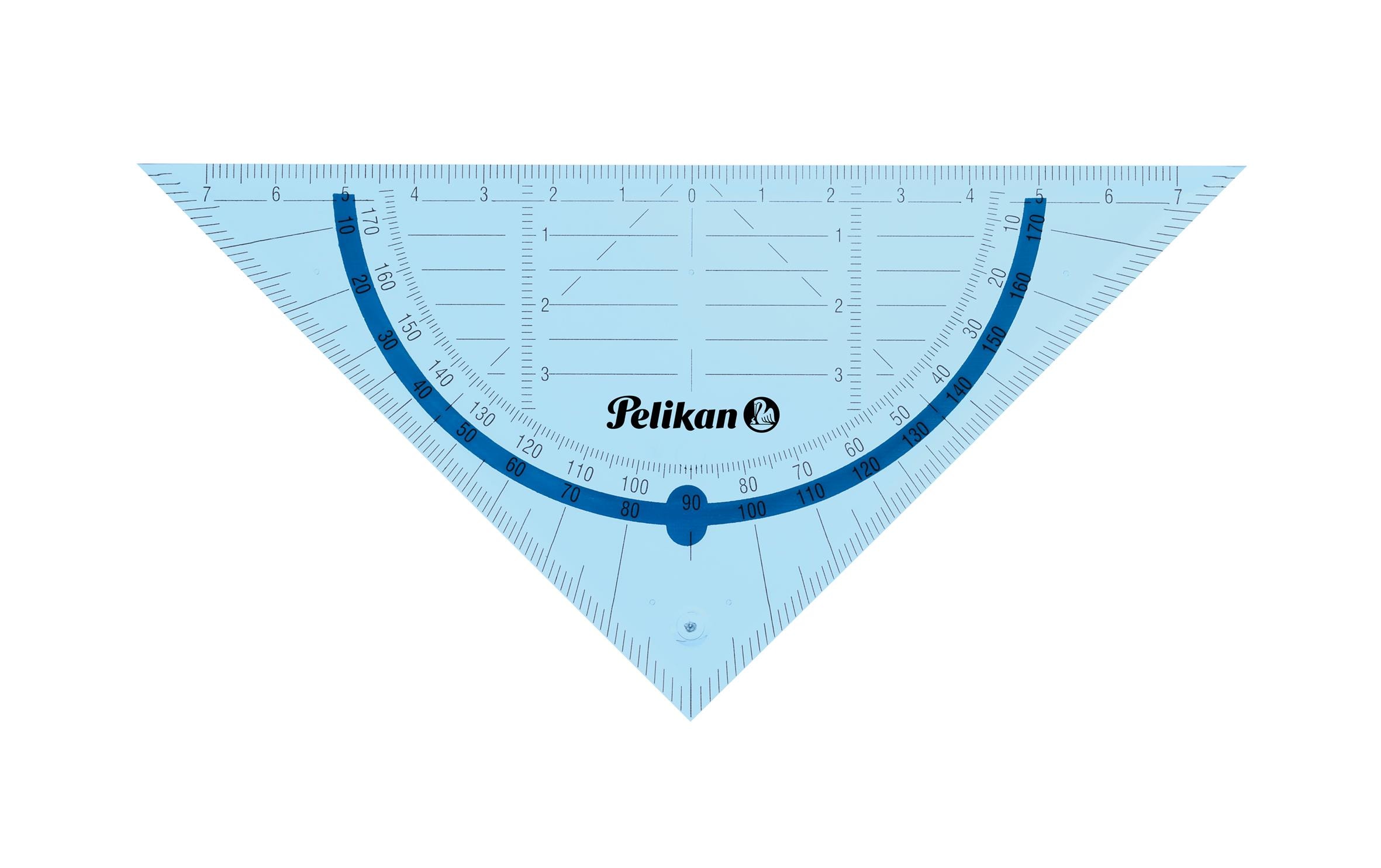 Pelikan Geodreieck 16 cm, Blau Pelikan Geodreieck 16 cm, Blau