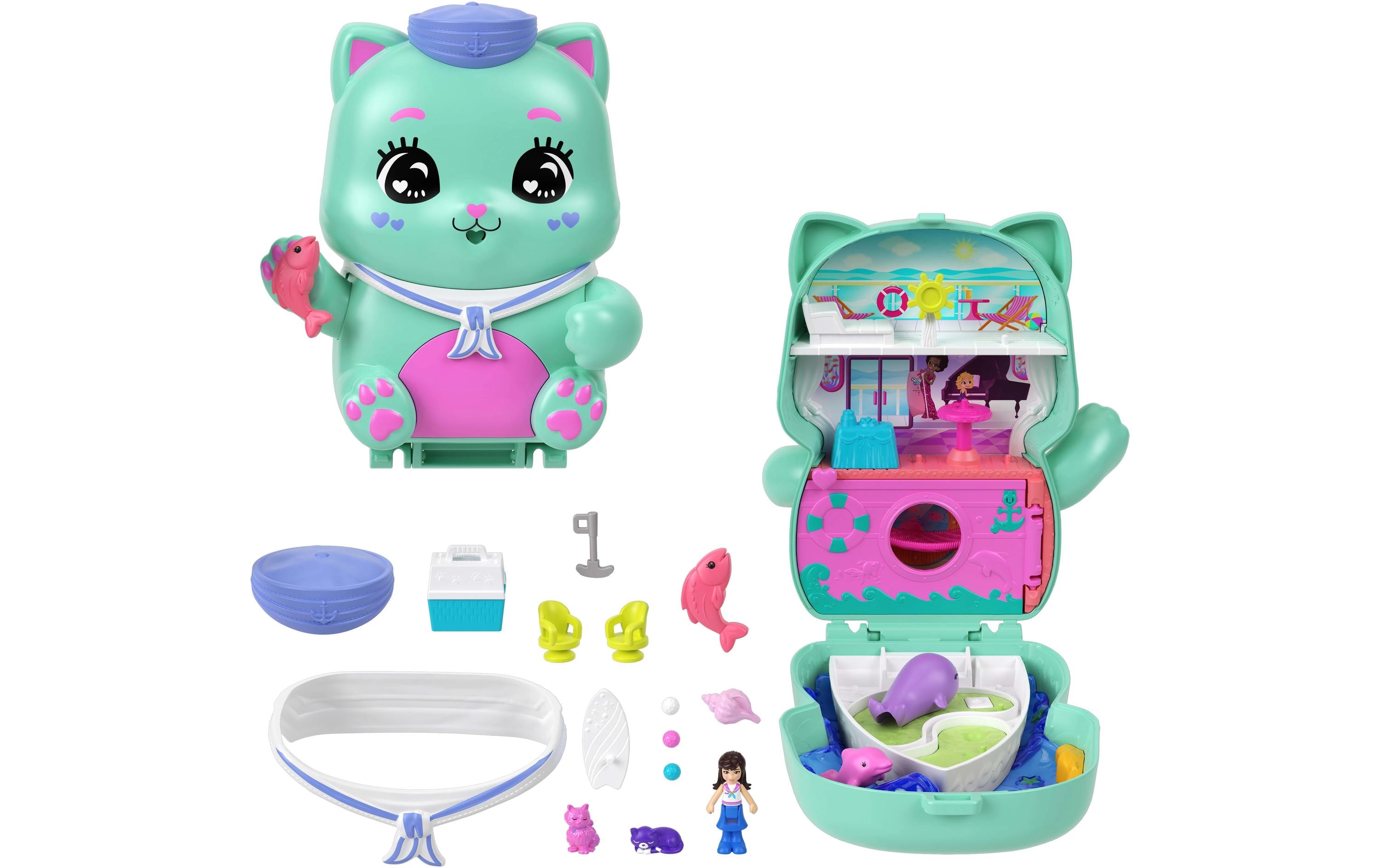 Polly Pocket Spielset Matrosenkatze Schatulle