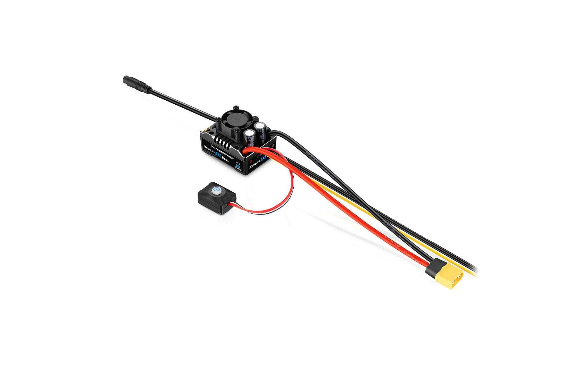 Hobbywing Brushless Regler Xerun AXE Plus R3 135A Sensored FOC, 2-6S