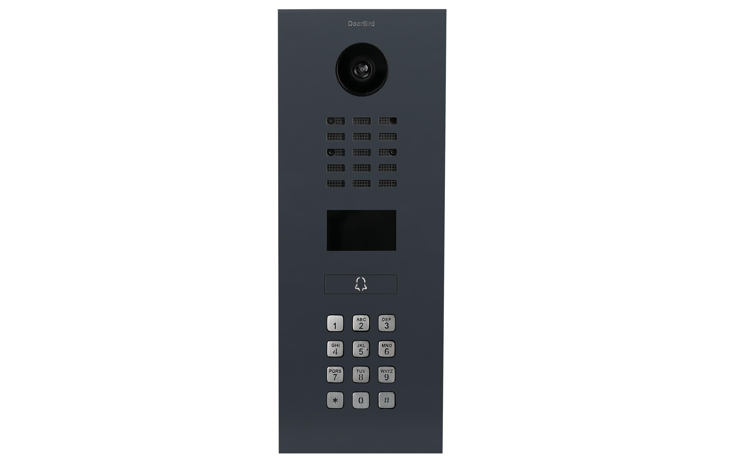 Doorbird D2201KV IP Video Türsprechanlage RAL 7016