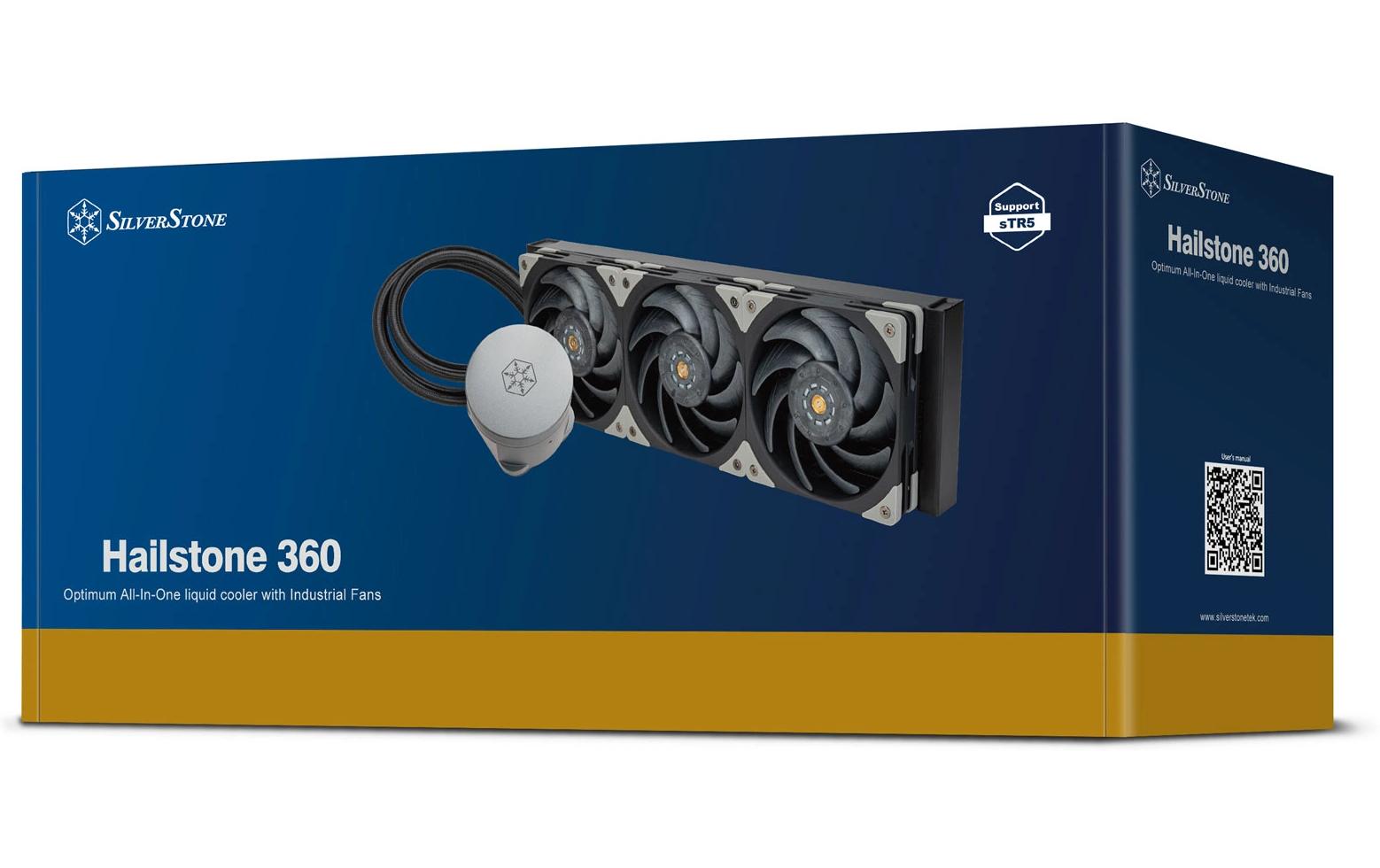 SilverStone Wasserkühlung Hailstone 360 mm