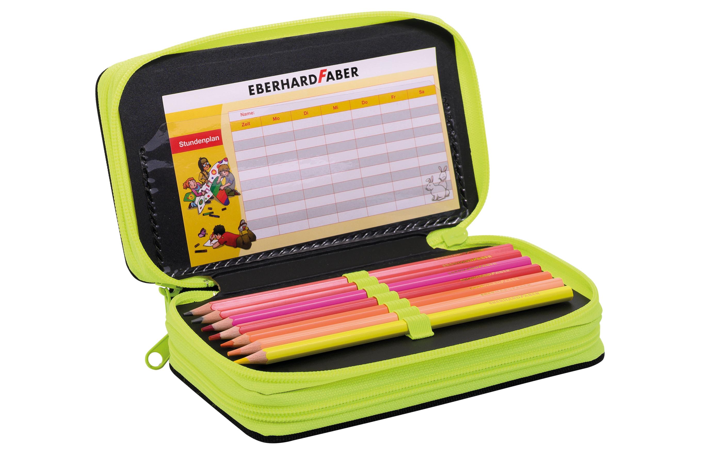 Eberhard Faber Etui Triple Racecar 36-teilig, Grün