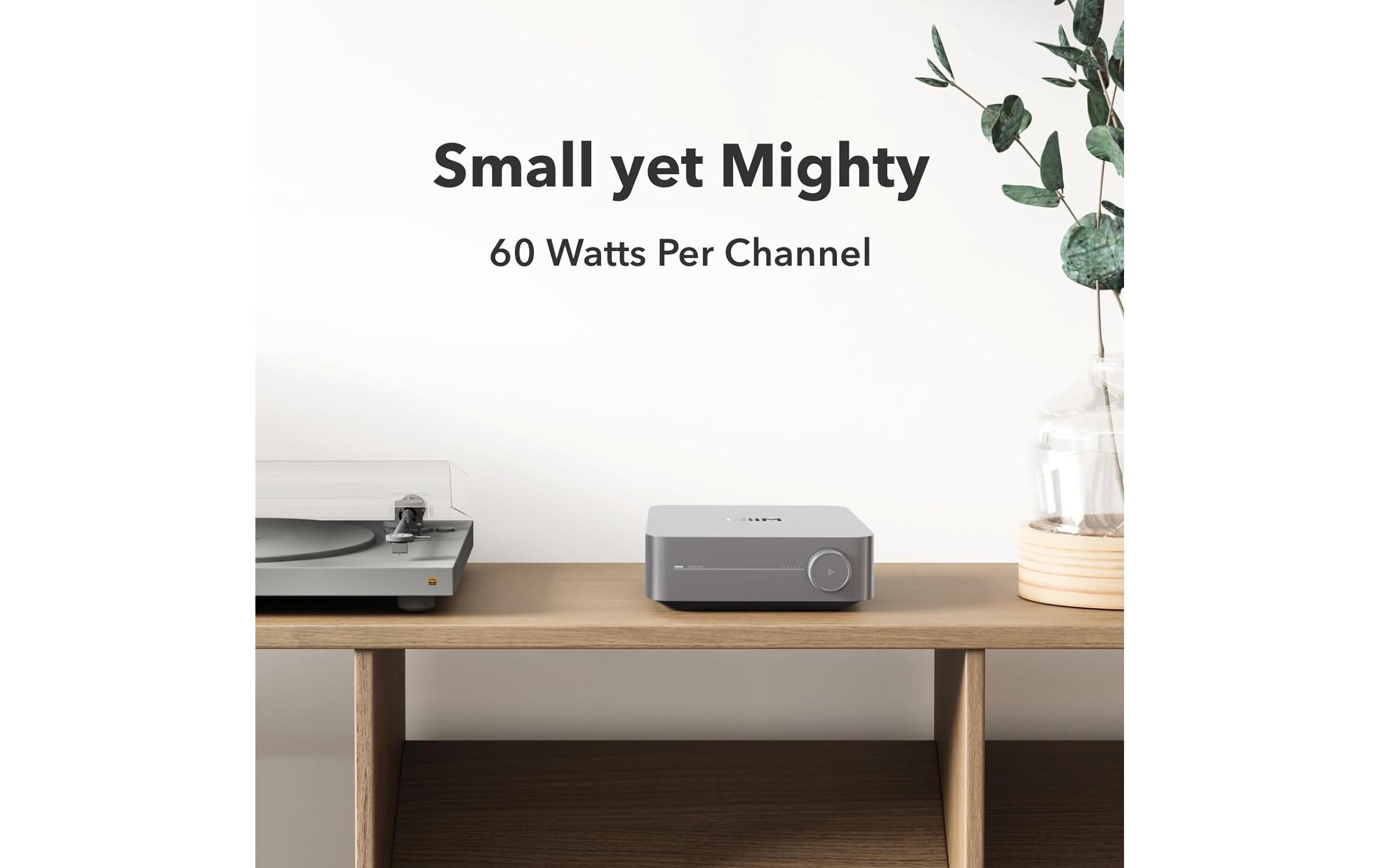 WiiM Netzwerk-Audioplayer Amp Grau