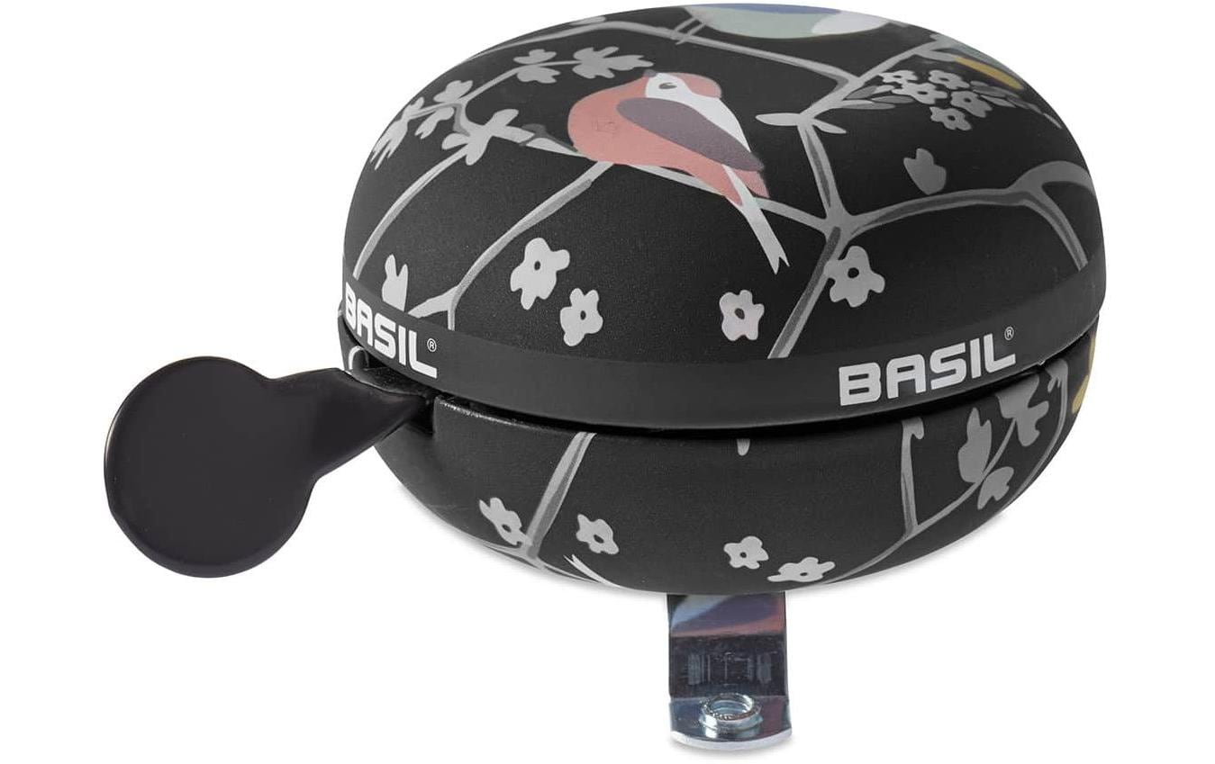 BASIL Fahrradklingel Big Bell Wanderlust, Schwarz BASIL Fahrradklingel Big Bell Wanderlust, Schwarz