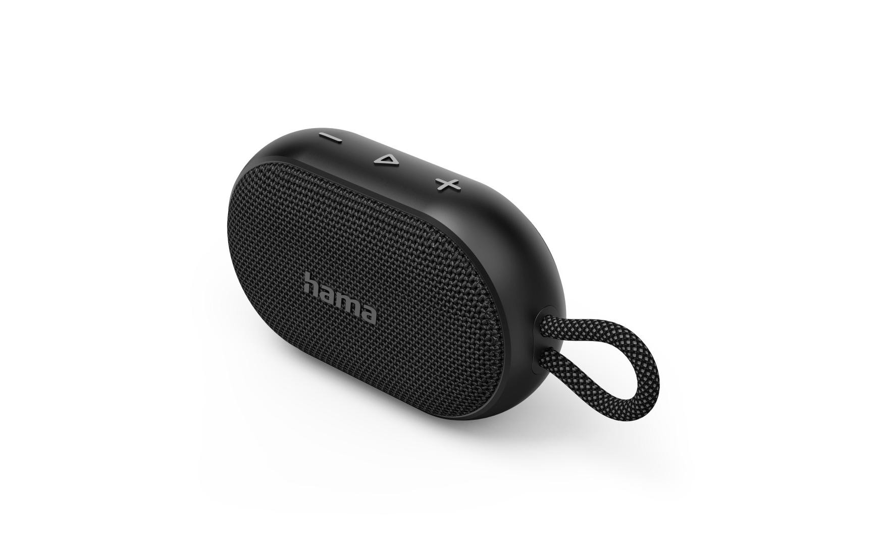 Hama Bluetooth Speaker Buddy 3.0 Wasserdicht, IPX7, 6 W, Schwarz