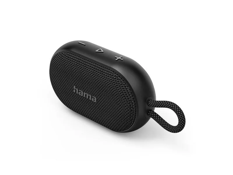 Hama Bluetooth Speaker Buddy 3.0 Wasserdicht, IPX7, 6 W, Schwarz Hama Bluetooth Speaker Buddy 3.0 Wasserdicht, IPX7, 6 W, Schwarz