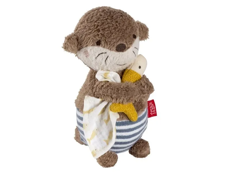 fehn Bade-Set «Otter Theo» Frottee, Musselin, mehrfarbig fehn Bade-Set «Otter Theo» Frottee, Musselin, mehrfarbig