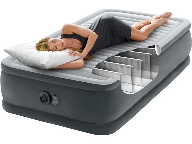 Intex Luftbett Dura Beam Deluxe Twin 99 x 191 x 46 cm Intex Luftbett Dura Beam Deluxe Twin 99 x 191 x 46 cm