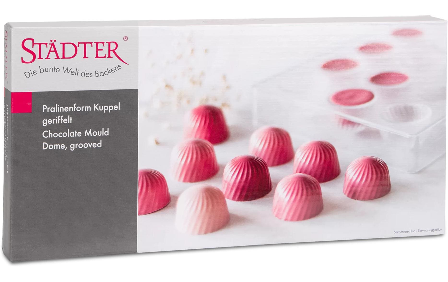 Städter Pralinenform Kuppel 13.5 x 27.5 cm