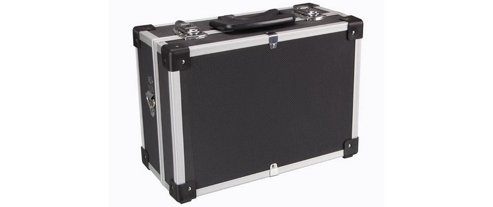 Perel Werkzeugkoffer Aluminium, 320 x 230 x 150 mm, Schwarz Perel Werkzeugkoffer Aluminium, 320 x 230 x 150 mm, Schwarz