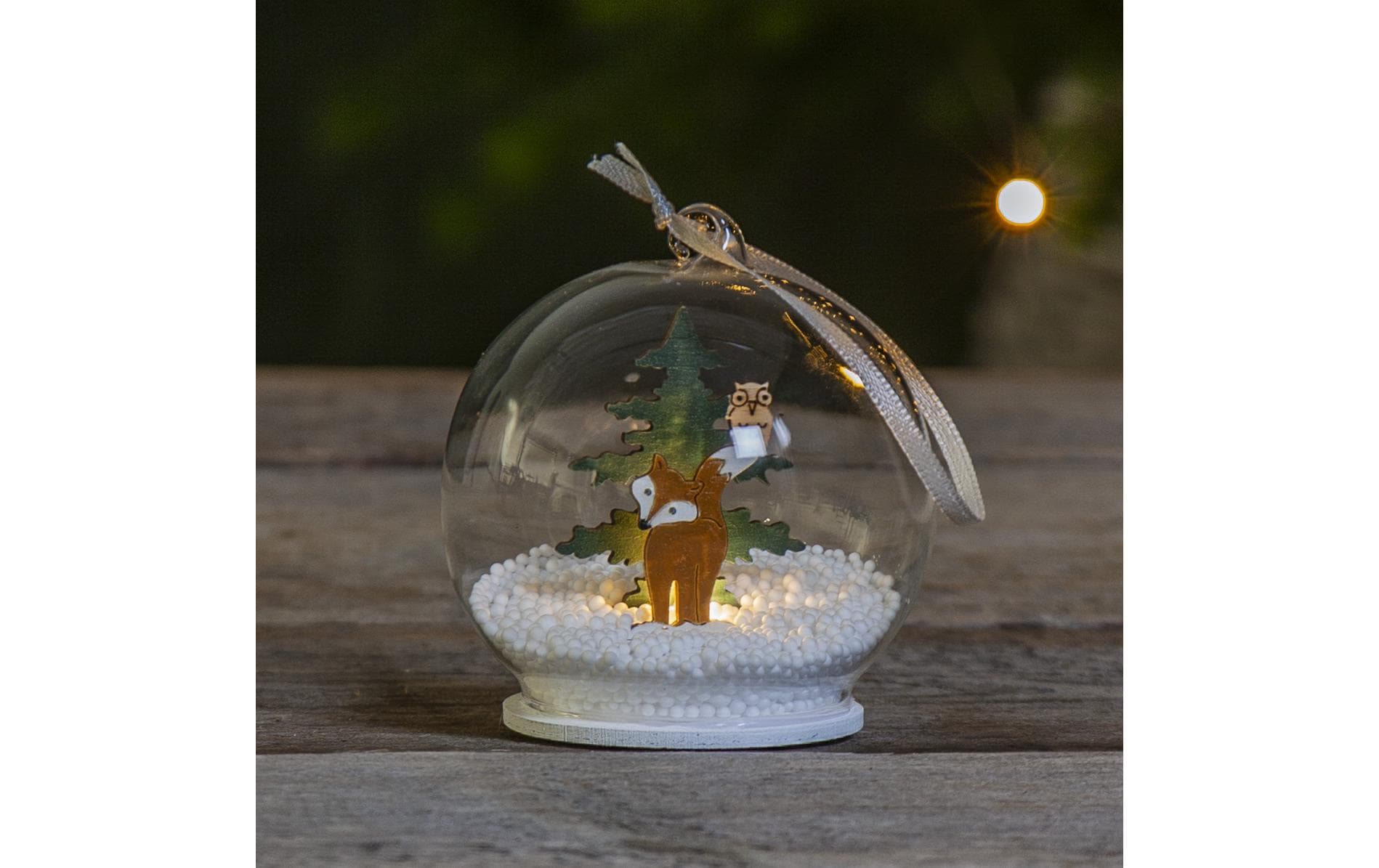 Star Trading Kugel Forest Friends 9 cm, Mehrfarbig