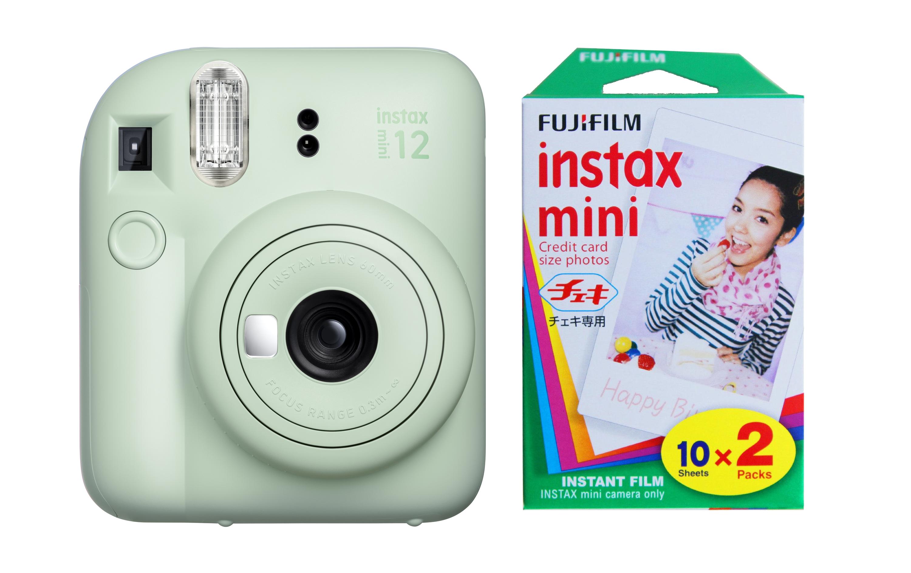 Fujifilm Fotokamera Instax Mini 12 KIT Grün