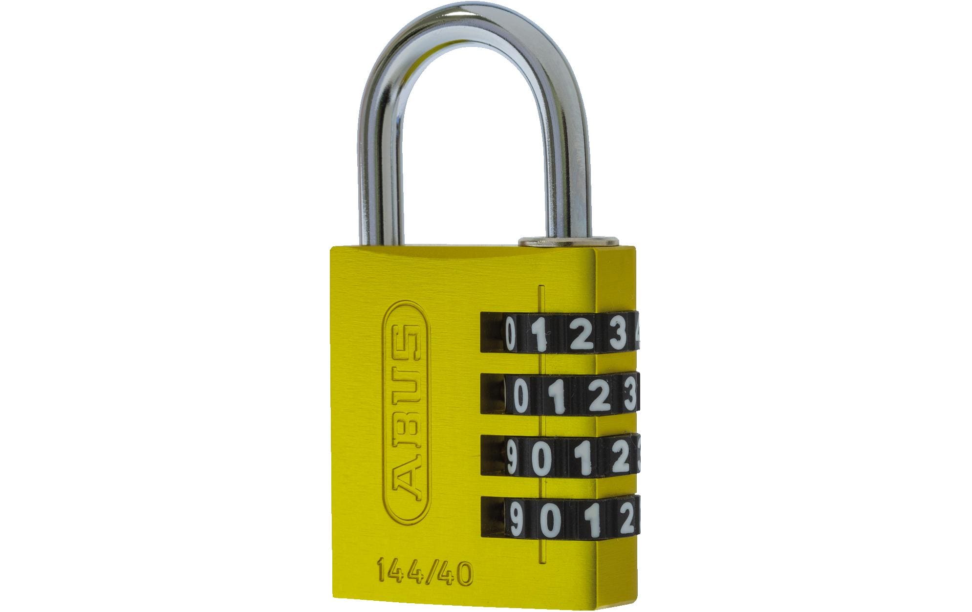 Abus Zahlenschloss 144/40 Gelb Abus Zahlenschloss 144/40 Gelb