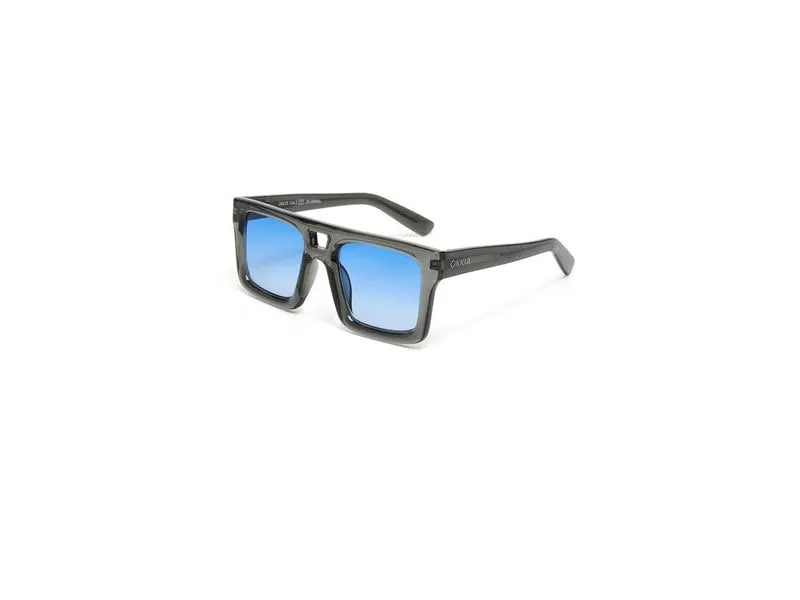 OKKIA CLUB VULCANO TRANSPARENT SMOKE Light Blue Lens OKKIA CLUB VULCANO TRANSPARENT SMOKE Light Blue Lens