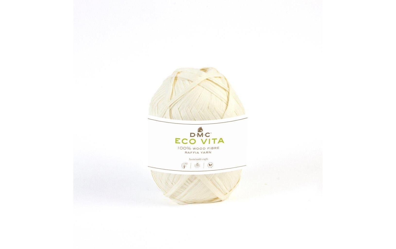 DMC Stoffgarn Eco Vita Raffia 50 g, Ecru