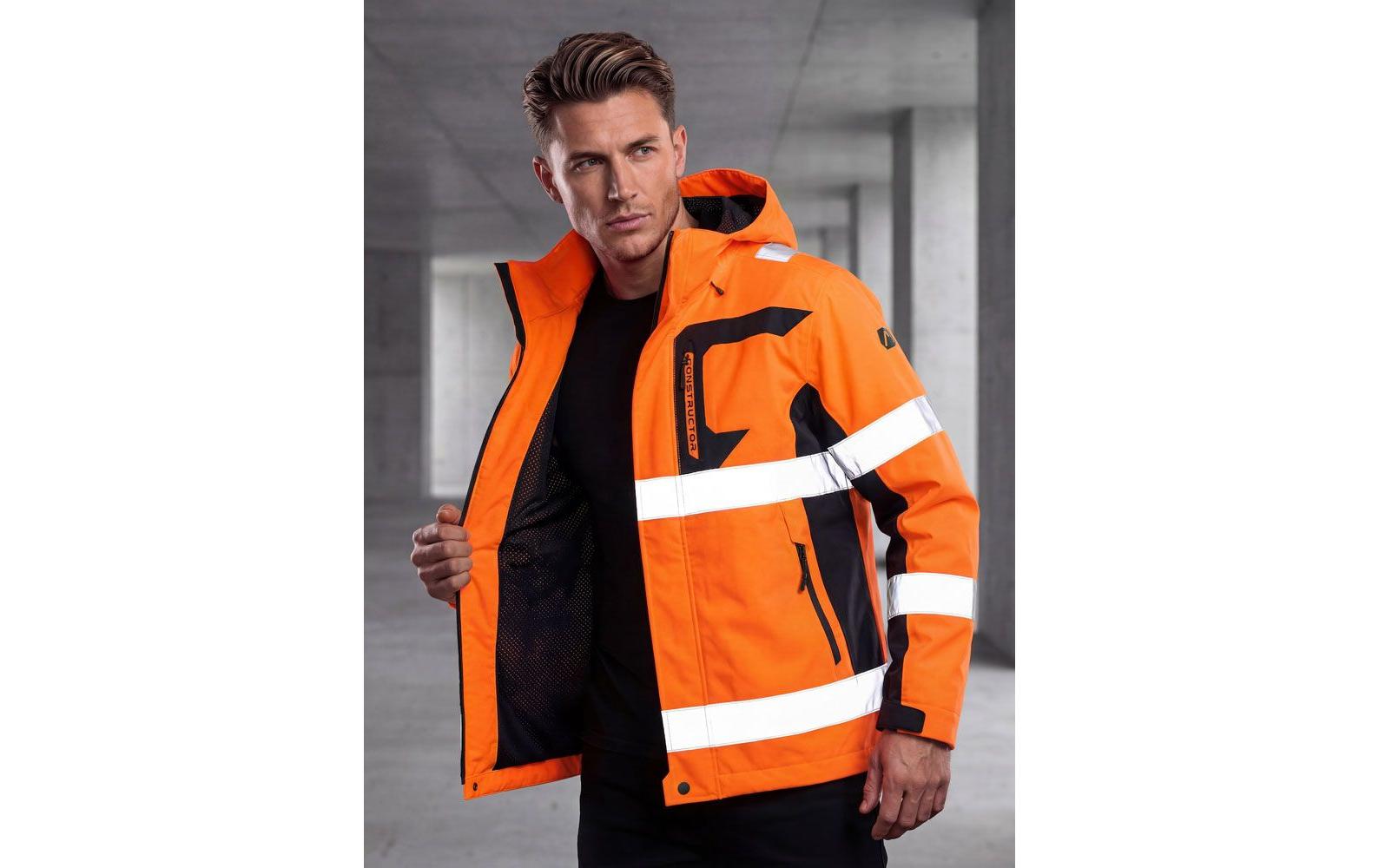 ACE ACE Neon Lite Softshell-Warnjacke Herren