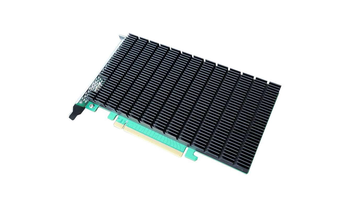 Highpoint Host Bus Adapter Rocket 1104 PCI-Ex16v3 - 4x M.2 NVMe Highpoint Host Bus Adapter Rocket 1104 PCI-Ex16v3 - 4x M.2 NVMe