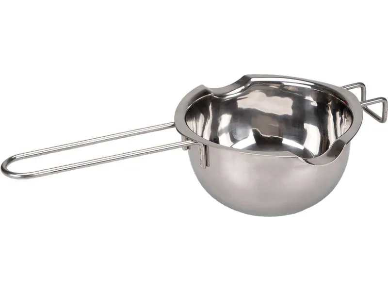Städter Schokoladen Schmelzschale 14 cm, Silber