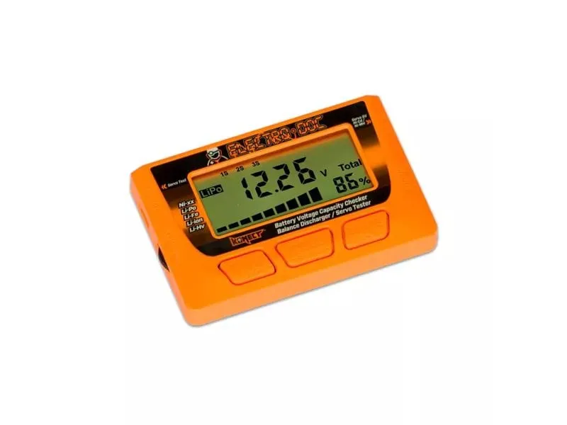 Konect Akku- und Servotester 1-8S LiPo