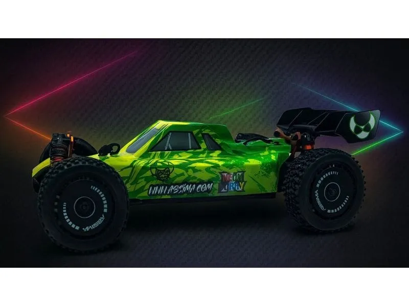 Absima Buggy Neon Furry grün, 4WD, RTR, 1:12