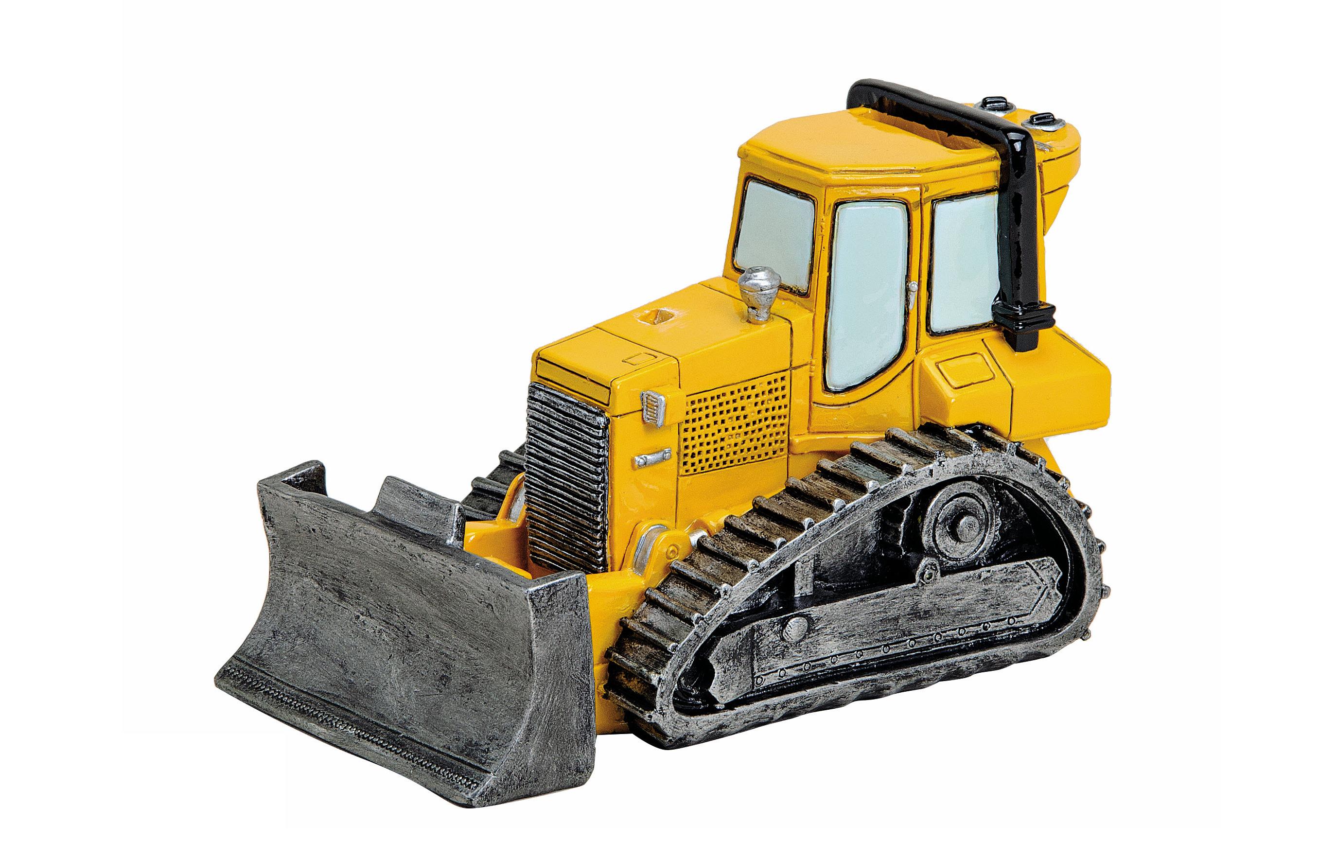 G. Wurm Spardose Planierraupe 8 x 17 x 11 cm G. Wurm Spardose Planierraupe 8 x 17 x 11 cm