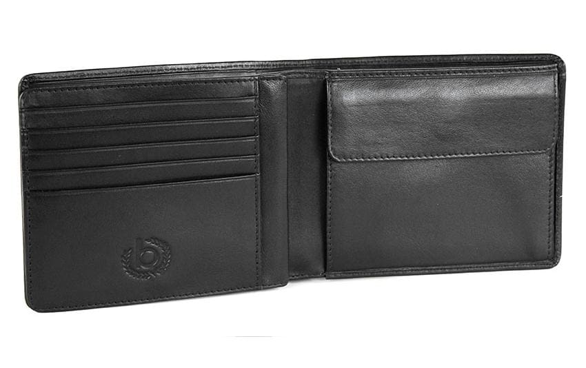 Bugatti Portemonnaie Primo Scheintasche mit Klappe M Schwarz