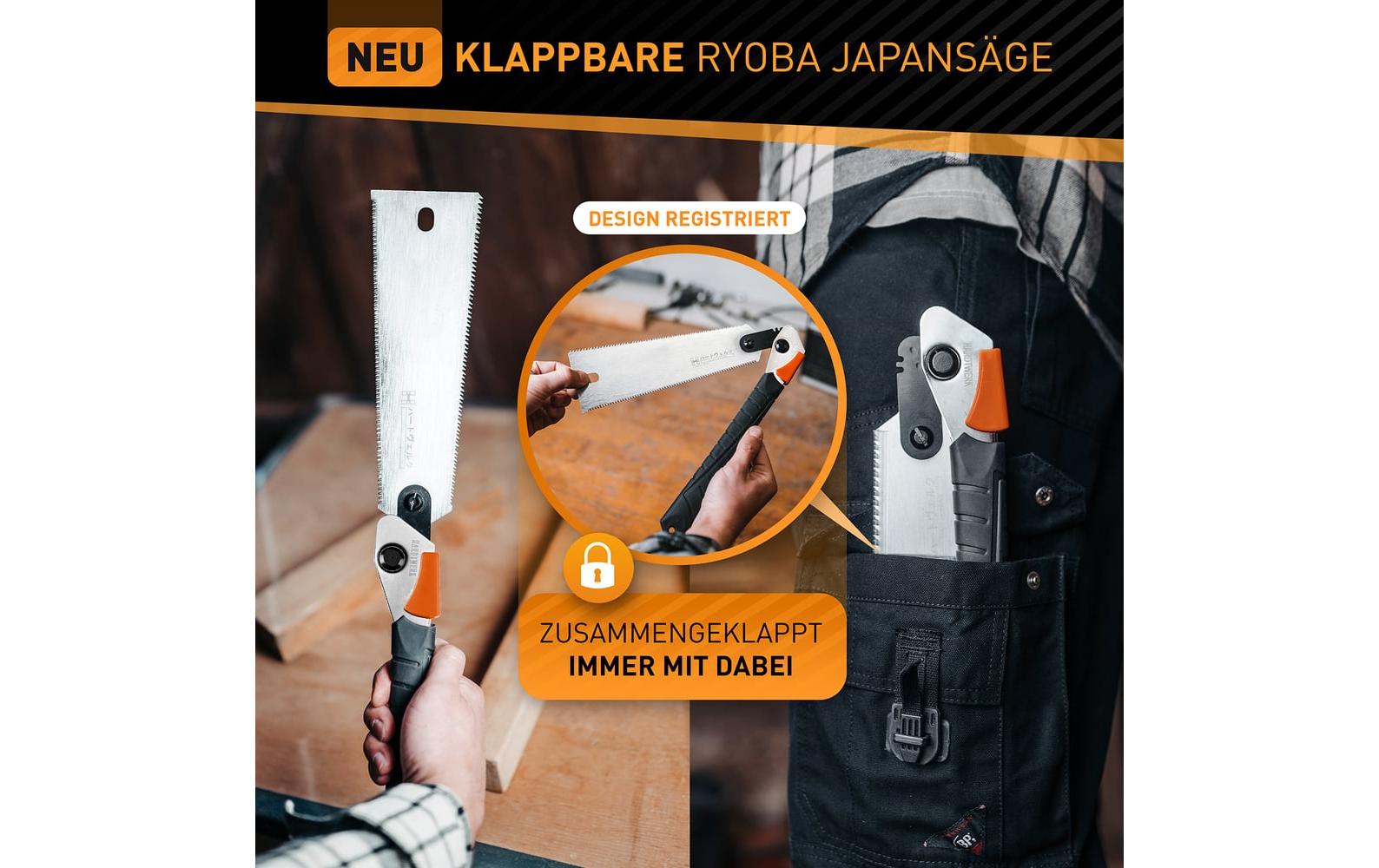 Hardtwerk Japansäge klappbar