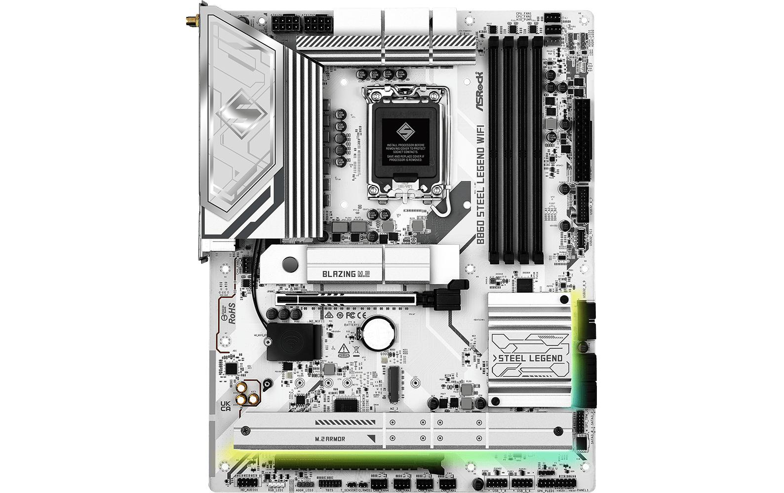 ASRock Mainboard B860 Steel Legend WiFi