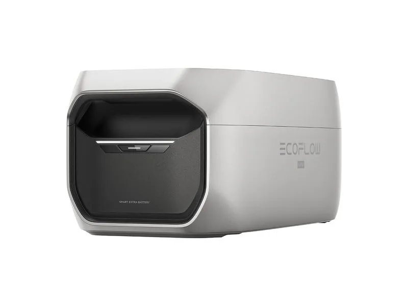 EcoFlow Zusatzbatterie DELTA 3 Max Plus 2048 Wh, Silber