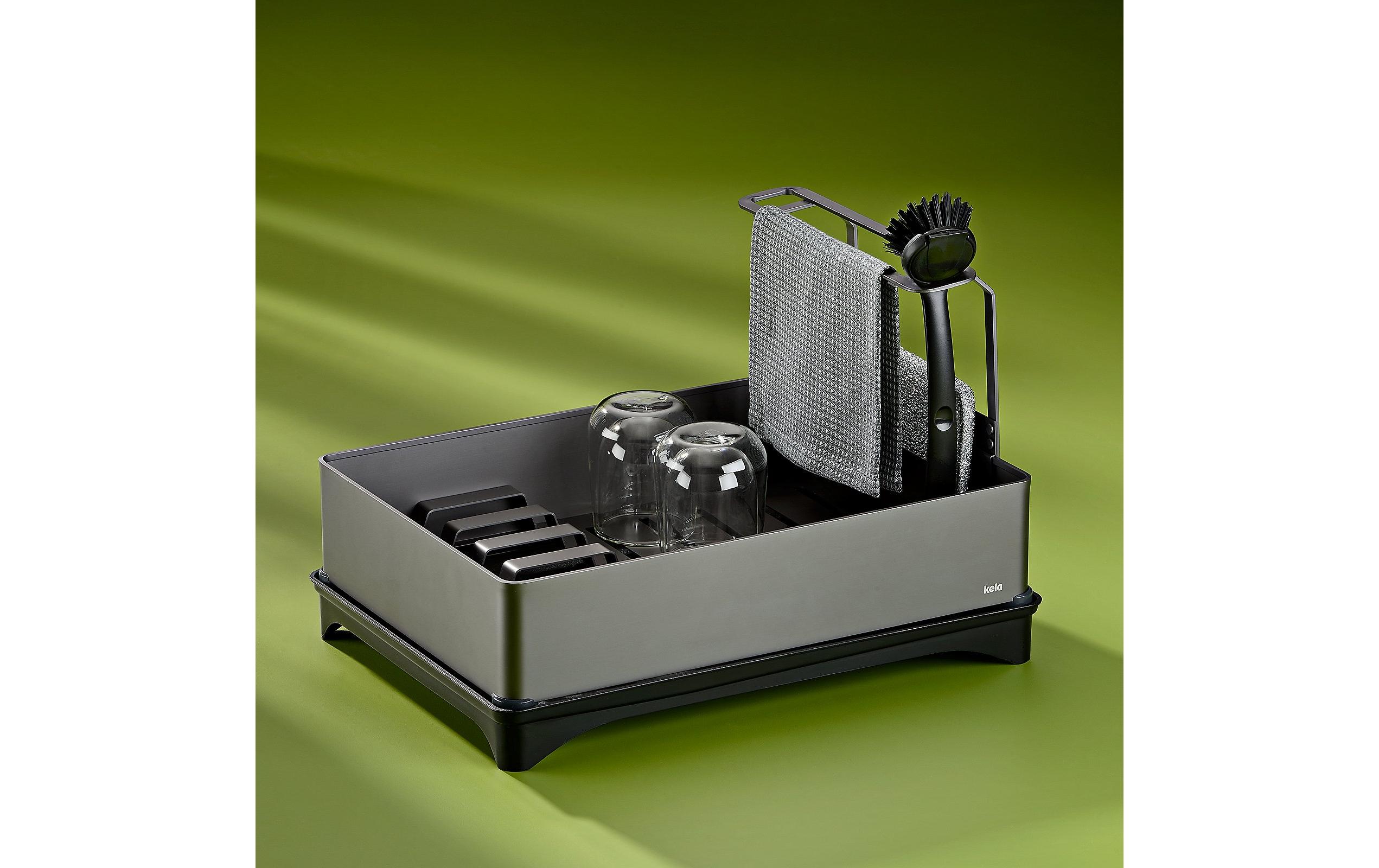 Kela Abtropfgestell Palito Schwarz/Grau