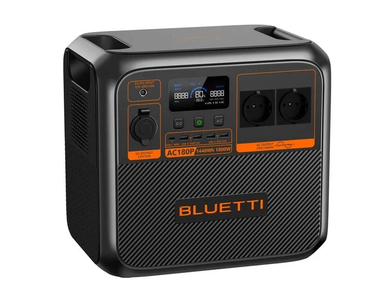 BLUETTI Power Station AC180P 1440 Wh
