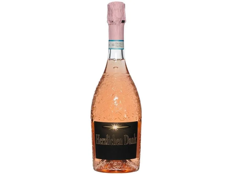 Dreams and Fantasy Geschenkidee Prosecco rosé Herzlichen Dank 750 ml Dreams and Fantasy Geschenkidee Prosecco rosé Herzlichen Dank 750 ml