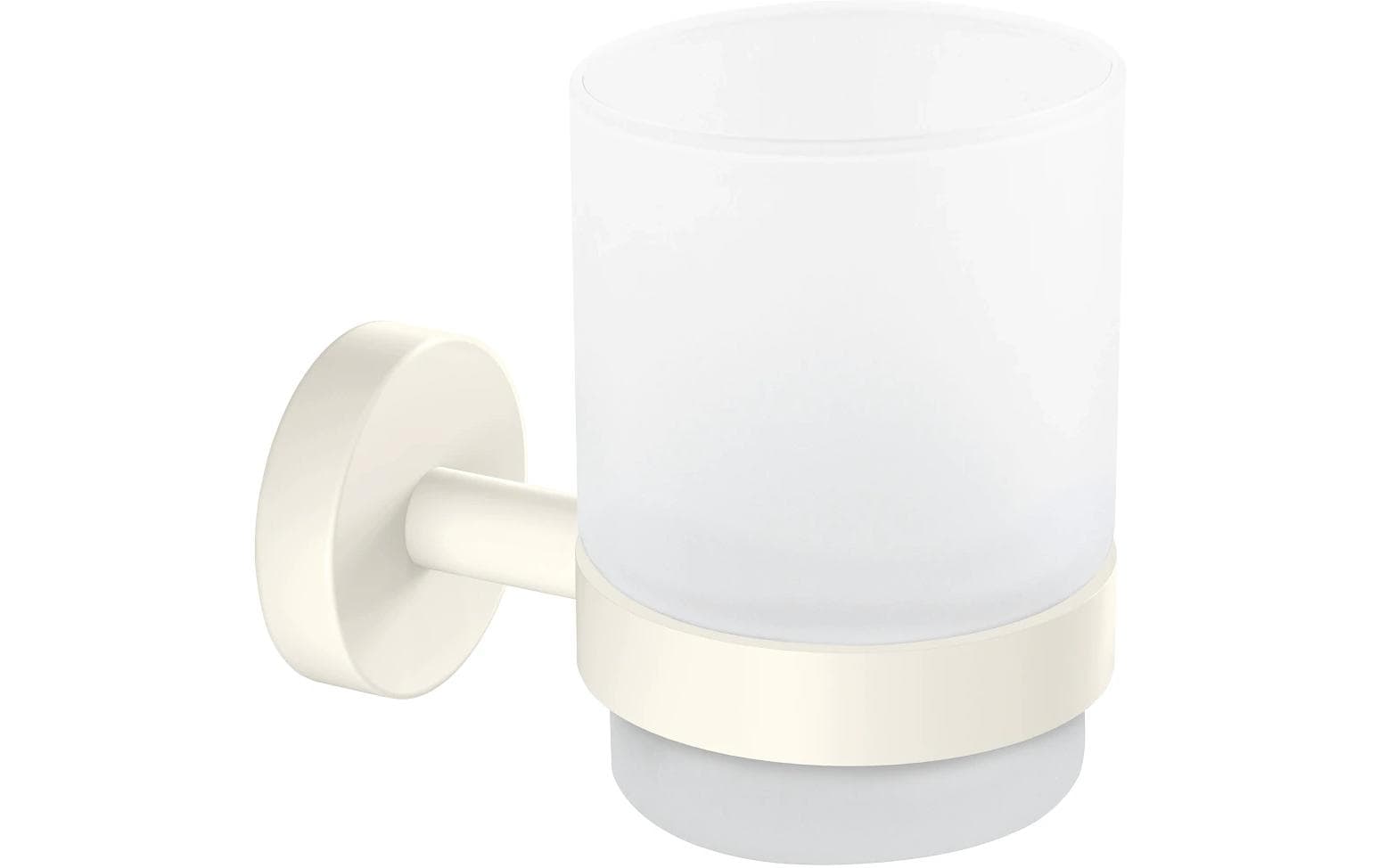 tesa Moon White Zahnputzbecher ohne Bohren, weiss