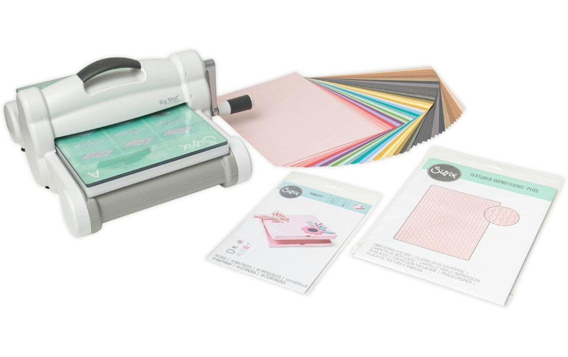 Sizzix Stanz- und Prägemaschine Big Shot PLUS Starter Kit 2 Sizzix Stanz- und Prägemaschine Big Shot PLUS Starter Kit 2