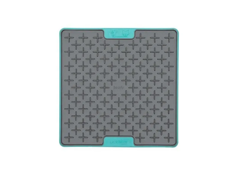 LickiMat Futtermatte Cat Buddy Tuff, 20 x 20 cm, Türkis LickiMat Futtermatte Cat Buddy Tuff, 20 x 20 cm, Türkis