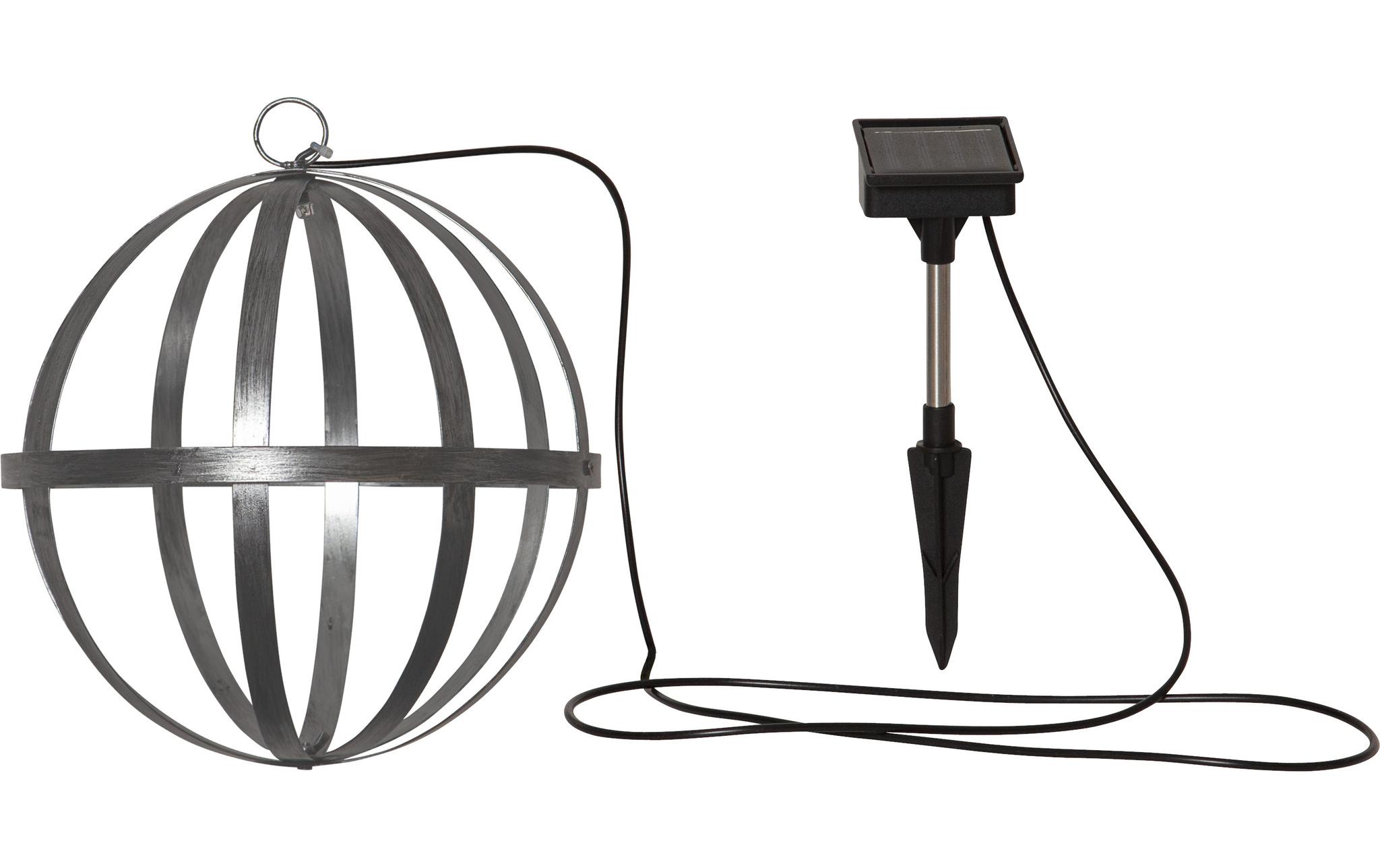 Star Trading Gartenlicht Solar Astri, Ø 25 cm, Silber Star Trading Gartenlicht Solar Astri, Ø 25 cm, Silber