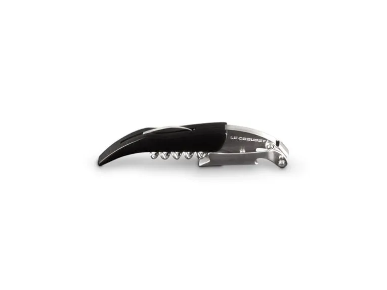 Le Creuset Kellnermesser Klassik Grau/Schwarz/Schwarz matt Le Creuset Kellnermesser Klassik Grau/Schwarz/Schwarz matt