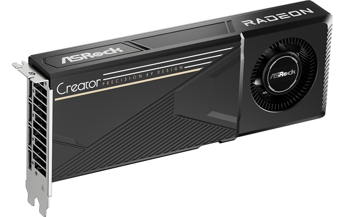 ASRock Grafikkarte Creator Radeon AI PRO R9700 32 GB ASRock Grafikkarte Creator Radeon AI PRO R9700 32 GB