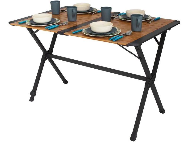 Eurotrail Campingtisch Chambery Bamboo 110 cm x 70 cm Eurotrail Campingtisch Chambery Bamboo 110 cm x 70 cm