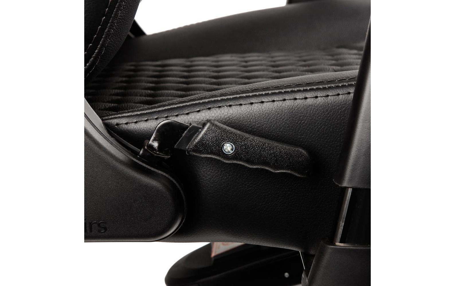 noblechairs Gaming-Stuhl ICON Echtleder Schwarz