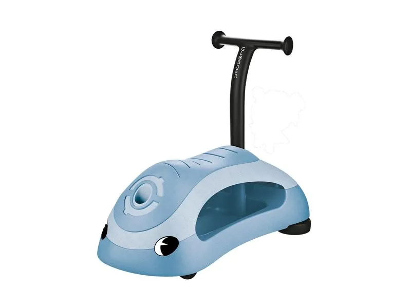 GLOBBER Walk N'Roll 3-in-1, Ecologic, Ash Blue