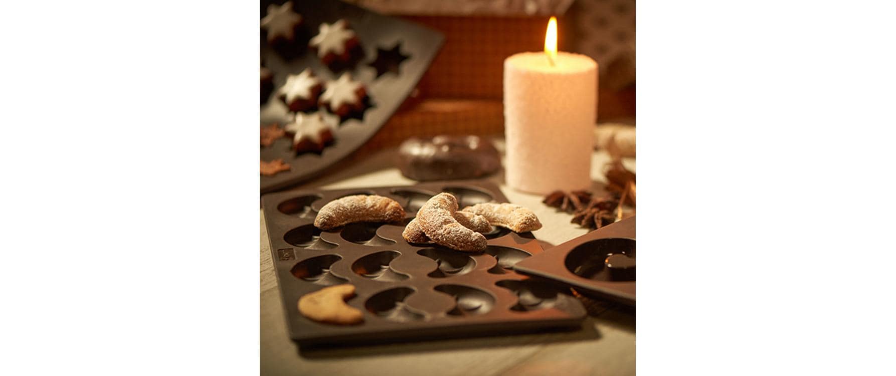 Lurch Motiv-Backform Vanillegipfel 17 cm x 30 cm